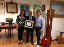 Matera, il sindaco premia con una targa i finalisti mondiali di danza sportiva