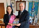 Ambasciatrice dell’India visita Matera, De Ruggieri: “Collaboriamo per l’hi-tech”