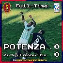 Tra Virtus Francavilla e Potenza fiinisce 0 a 0