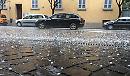 Violenta grandinata a Potenza, segnalati disagi alla circolazione