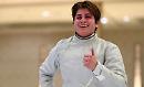 Martina in pedana per i mondiali di scherma di Budapest