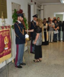 Potenza, una corona d'alloro in memoria dell'agente scelto Francesco Tammone