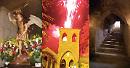 Ad Orsara va a fuoco il campanile, ma è per San Michele