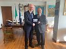 Matera, il sindaco de Ruggieri incontra l’ambasciatore irlandese O’Floinn 