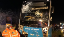 Auto contro pullaman di Ferrovie del Gargano a "Giardinetto"