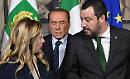 Regionali, Puglia contesa tra Meloni e Salvini: Berlusconi se ne lava le mani