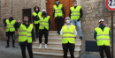 Lucania solidale: a Barile i volontari anti Covid hanno indossato una pettorina gialla per consegnare mascherine e pasti