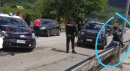  Viggiano, ladro in fuga ammanettato dai carabinieri a un palo, sui social la foto diventa virale 