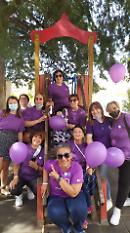 Palazzo San Gervasio si tinge di viola: prima camminata di comunità in occasione della terza Giornata mondiale dell’Iinformazione sui tumori ginecologici