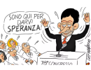 Sanità territoriale, Speranza al convegno della Fimmg. La vignetta di Gef