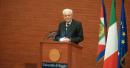 Mattarella all'Università di Foggia: «La formazione delle coscienze quarto elemento, decisivo, per contrastare la criminalità»
