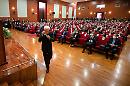 Le foto e le parole significative di Mattarella all'Università di Foggia