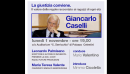 Tu metti a tavola a Manfredonia Giancarlo Caselli con la candidata sindaco di un Comune sciolto per mafia