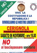 Cerignola manifesta per la libertà