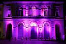 Potenza, cento giorni dal Giro d'Italia: il Teatro Stabile diventa rosa 