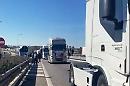 Protesta contro il caro carburante, colonna di camion e trattori da Matera a Bari