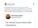 La festa della "liberaZione" costa cara al senatore Petrocelli, bufera social e di Palazzo