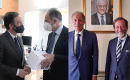Bardi ricambia la visita all'ambasciatore tedesco Elbling e rilancia l'invito nella Città dei Sassi