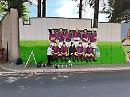 Nel capoluogo lucano il murales del "Potenza miracolo" della stagione 1964-65