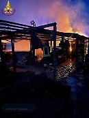 A Policoro un incendio distrugge il ristorante di un lido, indagano i Carabinieri 
