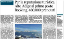 Reputazione turistica: l'Alto Adige è al primo posto ma la Basilicata è nella top ten