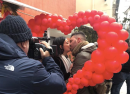Tra amor sacro e amor profano, "La Freccia" di Fs schiocca a Vico del Gargano, paese degli innamorati