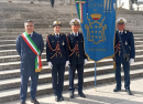 Il gonfalone di Cassino issato all'Altare della Patria anche per Foggia, in onore ai Comuni medaglia d'oro al valor militare dilaniati dai bombardamenti 