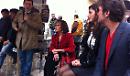 Claudia Cardinale a Foggia per presentare il film "Ultima fermata", di cui è protagonista.