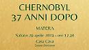 Chernobyl 37 anni dopo: a Matera l'iniziativa promossa dall’associazione “Accoglienza senza confini”