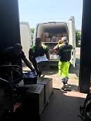 La Protezione civile di Potenza ha consegnato gli aiuti alle popolazioni colpite dall’alluvione
