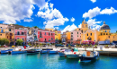 Viaggio lungo le coste della Campania e della Grande Lucania e del loro sogno del mare d'inverno. Le isole della Campania: Procida