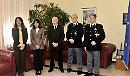 Consegnata la sciarpa tricolore ai commissari della Polizia di Stato di Matera e Potenza