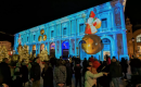 San Nicola bambino, una goccia d'acqua che diventa fiocco di neve... ecco la magia di AqP a Bari con un video mapping spettacolare