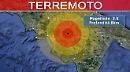 Scossa di terremoto di magnitudo 3.8 tra Campania e Basilicata