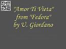 Caruso canta "Amor Ti Vieta" dall'opera di Umberto Giordano "Fedora"