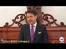 La commozione di Conte per la cittadinanza onoraria di Candela: «Vi porto i saluti di mio padre, col cuore è con noi»