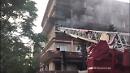 Fiamme all'Hotel President: nessun ferito