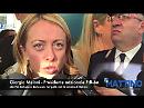 Giorgia Meloni: «Poli nel patto di Berlusconi con Renzi per far vincere Emiliano»