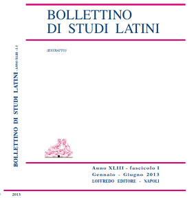 "Virgilio a scuola" di Anna Cignarella sul "Bollettino di Studi Latini"
